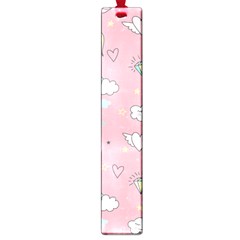 Cute Unicorn Seamless Pattern Large Book Marks by Apen