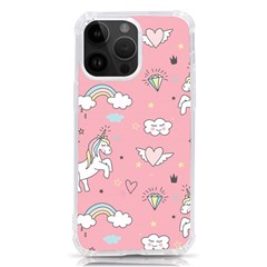 Cute Unicorn Seamless Pattern Iphone 14 Pro Max Tpu Uv Print Case by Apen