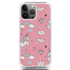 Cute Unicorn Seamless Pattern Iphone 13 Pro Max Tpu Uv Print Case by Apen