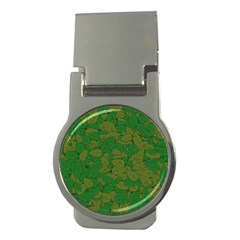 Vectors Leaves Background Plant Money Clips (round)  by Askadina