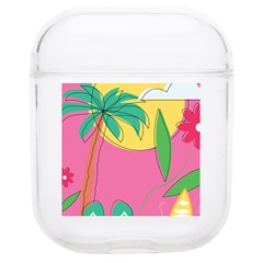 Ocean Watermelon Vibes Summer Surfing Sea Fruits Organic Fresh Beach Nature Soft Tpu Airpods 1/2 Case by Maspions