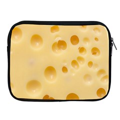 Cheese Texture, Yellow Cheese Background Apple Ipad 2/3/4 Zipper Cases by nateshop