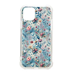 Floral Background Wallpaper Flowers Bouquet Leaves Herbarium Seamless Flora Bloom Iphone 11 Pro 5 8 Inch Tpu Uv Print Case by Maspions