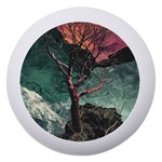 Night Sky Nature Tree Night Landscape Forest Galaxy Fantasy Dark Sky Planet Dento Box with Mirror Front