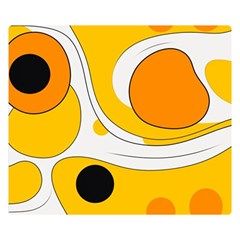 Abstract Pattern Premium Plush Fleece Blanket (small) by Maspions