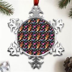 Beautiful Pattern Metal Small Snowflake Ornament by Sparkle