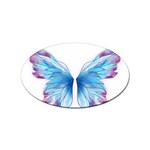 Butterfly-drawing-art-fairytale  Sticker Oval (10 pack) Front