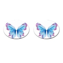 Butterfly-drawing-art-fairytale  Cufflinks (oval) by saad11