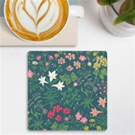 Spring design  UV Print Square Tile Coaster  Front