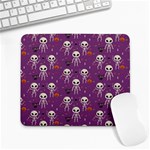 Skull Halloween Pattern Large Mousepad Front