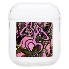 Pink Browning Deer Glitter Camo Soft Tpu Airpods 1/2 Case by Maspions