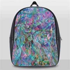 Blend  School Bag (xl) by kaleidomarblingart