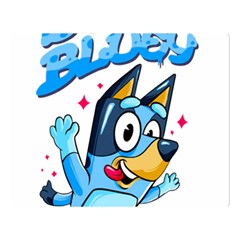 Super Bluey Premium Plush Fleece Blanket (large) by avitendut