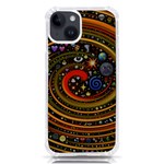 Swirl Vortex Emoji Cyclone Motion Art iPhone 14 TPU UV Print Case Front