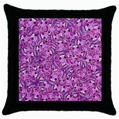 Kawaii Cyborg Cats Motif Random Pattern Throw Pillow Case (black) by dflcprintsclothing