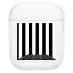 Stripes Geometric Pattern Digital Art Art Abstract Abstract Art Soft TPU AirPods 1/2 Case Front