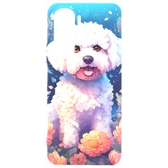 Cute Puppy With Flowers Samsung Galaxy S24 Plus 6 7 Inch Black Tpu Uv Case by Sparkle