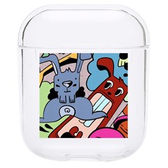 Graffiti Monster Street Theme Hard Pc Airpods 1/2 Case by Bedest