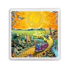 Grateful Dead Golden Road Memory Card Reader (square) by Bedest