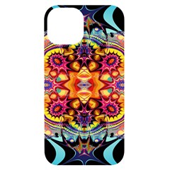 Gelb Floral Iphone 14 Black Uv Print Case by 2607694c