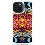 Gelb floral iPhone 15 Plus TPU UV Print Case Front