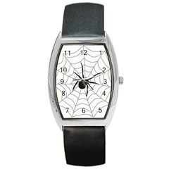 Spider Web Barrel Style Metal Watch by Azkajaya