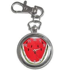 Watermelon Pillow Fluffy Key Chain Watches by Azkajaya