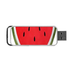 Watermelon Pillow Fluffy Portable Usb Flash (one Side) by Azkajaya