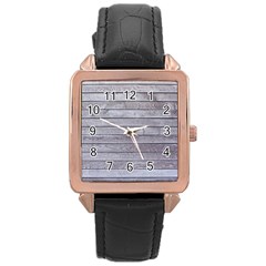 Wood Wooden Wall Wooden Boards Wall Boards Wall Rose Gold Leather Watch  by Azkajaya