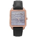 Wood Wooden Wall Wooden Boards Wall Boards Wall Rose Gold Leather Watch  Front