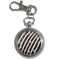 Zebra Zebra Pattern Zebra Fur Zebra Print Strip Key Chain Watches by Azkajaya