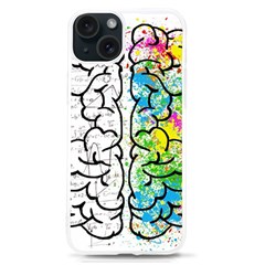 Brain Mind Psychology Idea Drawing Iphone 15 Tpu Uv Print Case by Loisa77