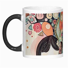 Whimsical Colorful Young Girl Morph Mug by Loisa77