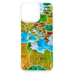 World Map Iphone 15 Plus Tpu Uv Print Case by Ket1n9