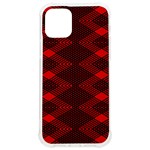 pattern black red iPhone 12/12 Pro TPU UV Print Case Front