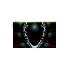 Fractal Eye Cosmetic Bag (xs) by dedoma