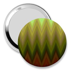 Zig Zag Chevron Classic Pattern 3  Handbag Mirrors by Apen