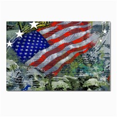 Usa United States Of America Images Independence Day Postcard 4 x 6  (pkg Of 10) by Ket1n9