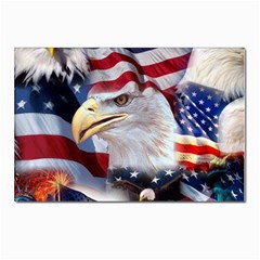 United States Of America Images Independence Day Postcards 5  X 7  (pkg Of 10) by Ket1n9