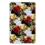 Roses Seamless Pattern Floral Name Card Style USB Flash Drive Back