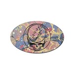 Grateful Dead Artsy Sticker Oval (100 pack) Front