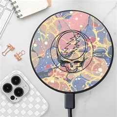 Grateful Dead Artsy Wireless Fast Charger(black) by Bedest