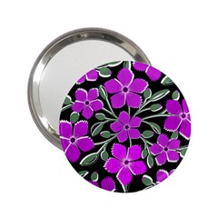 Flowers Nature Bloom Flora Bouquet 2 25  Handbag Mirrors by Loisa77