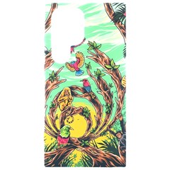 Monkey Tiger Bird Parrot Forest Jungle Style Samsung Galaxy S24 Ultra 6 9 Inch Black Tpu Uv Case by Grandong