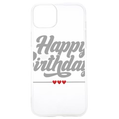 Birthday  Iphone 15 Pro Tpu Uv Print Case by didisemporium