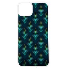 Peacock Texture 3d Pattern Peacock Texture Iphone 15 Tpu Uv Print Case by Loisa77