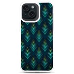 Peacock Texture 3d Pattern Peacock Texture iPhone 15 Plus TPU UV Print Case Front