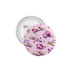 Owls Bird Animal Pattern 1 75  Buttons by Loisa77