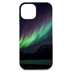 Aurora Borealis Beautiful Northern Lights Nature Iphone 15 Plus Black Uv Print Pc Hardshell Case by Loisa77