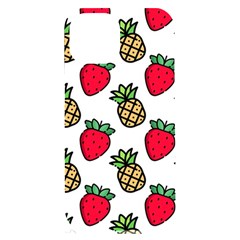 Strawberries Pineapples Fruits Iphone 15 Plus Black Uv Print Pc Hardshell Case by Loisa77